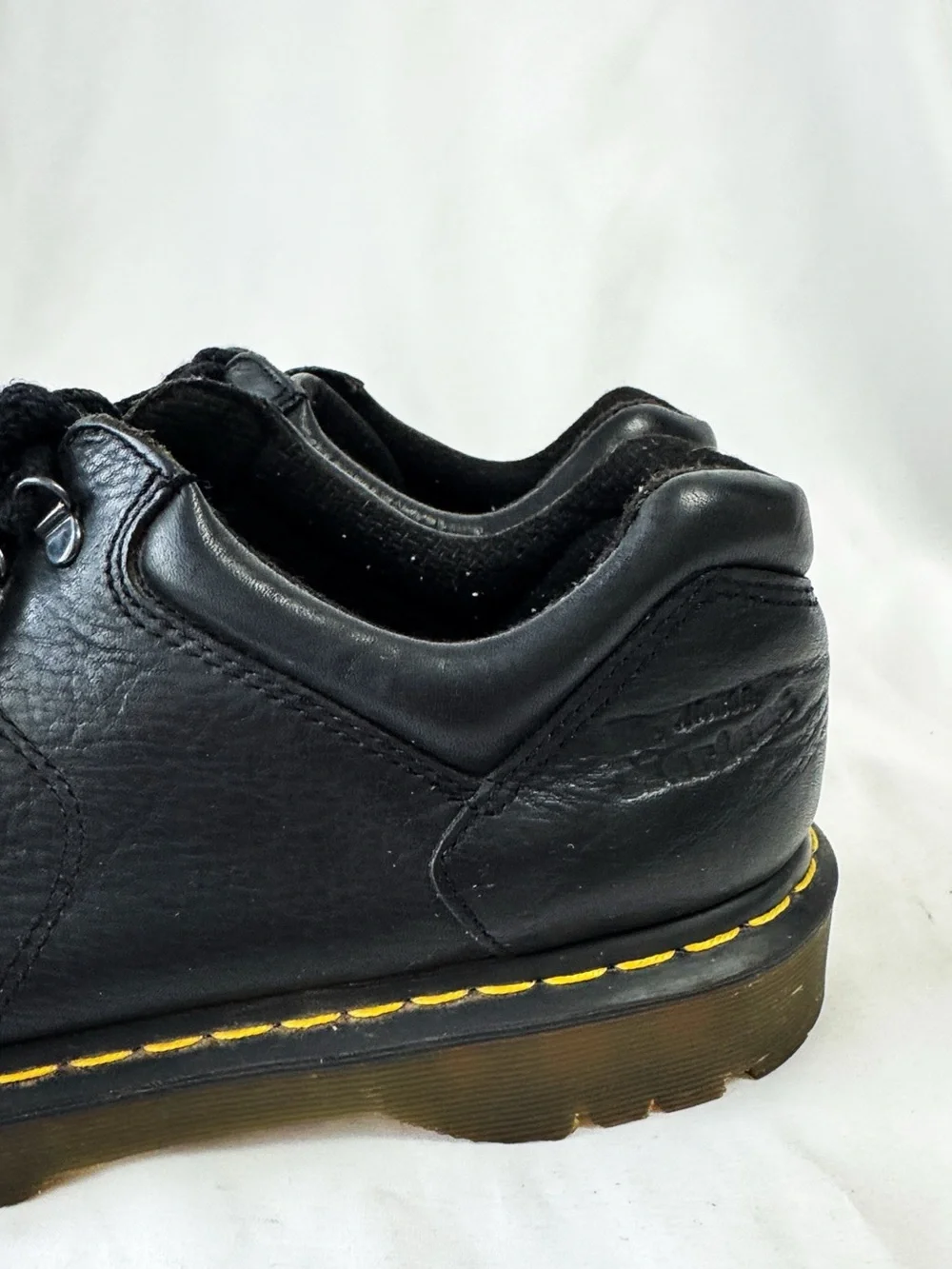 Vintage Dr. Martens #8312 black leather chunky Oxford shoes Size Mens 12